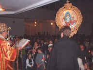 Pascua Ortodoxa - Monseor Gennadios en la Colectividad Helnica